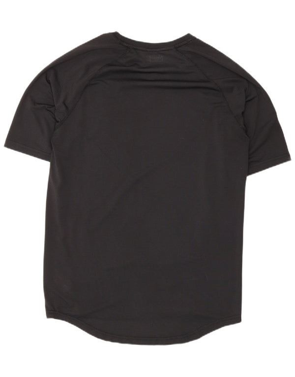 Superdry Herren Lash Graphic T-Shirt Top Small Schwarz Polyester