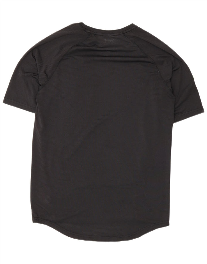 Superdry Herren Lash Graphic T-Shirt Top Small Schwarz Polyester