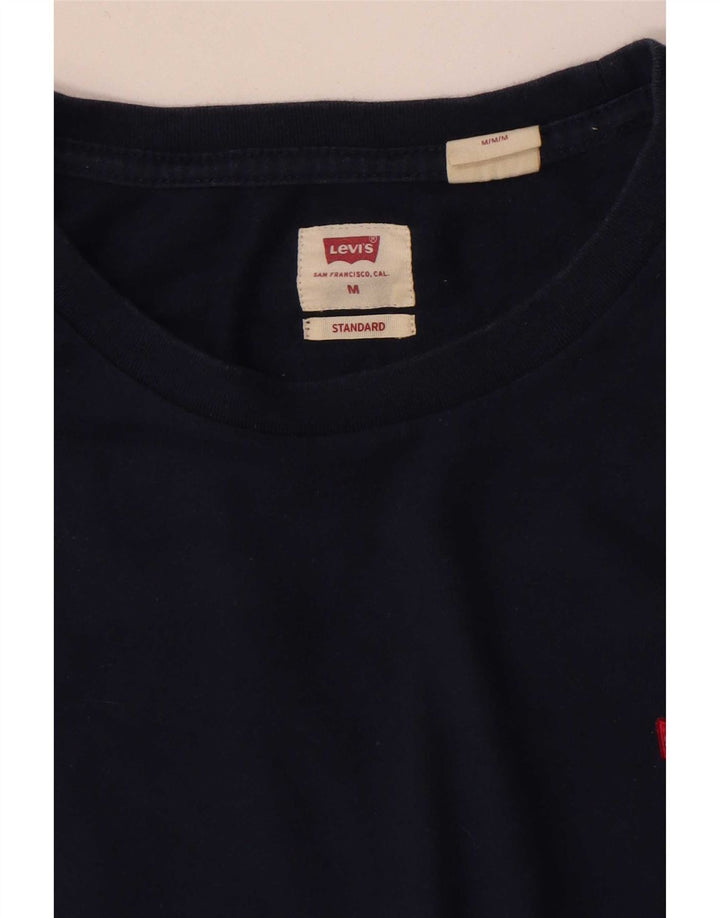 Levi's Herren Standard T-Shirt Top Medium Marineblau