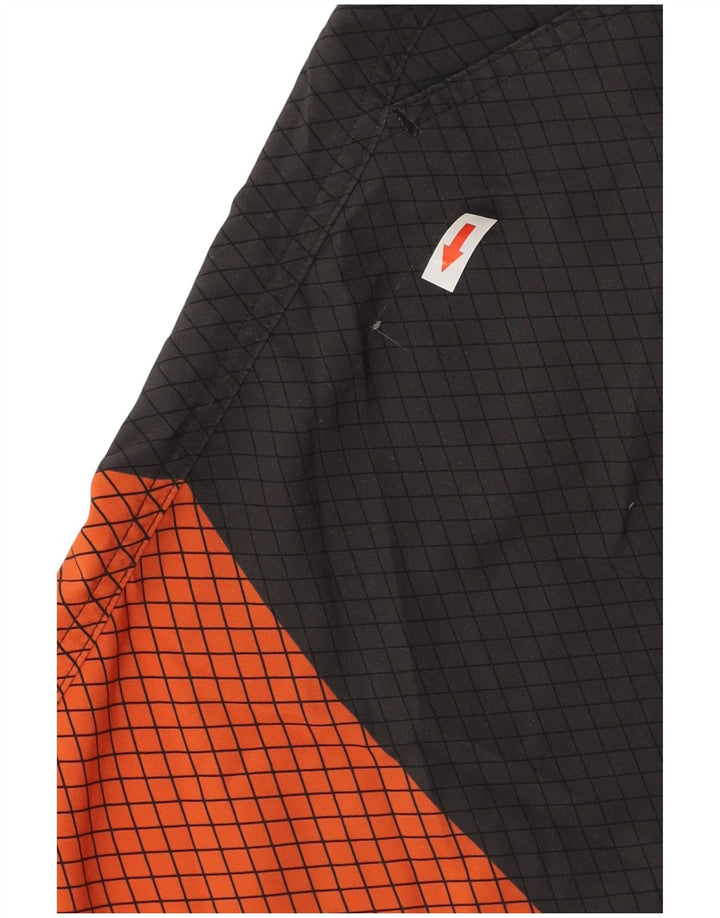 Mountain Warehouse Herren-Sportshorts aus mittelgrauem Colourblock-Polyester