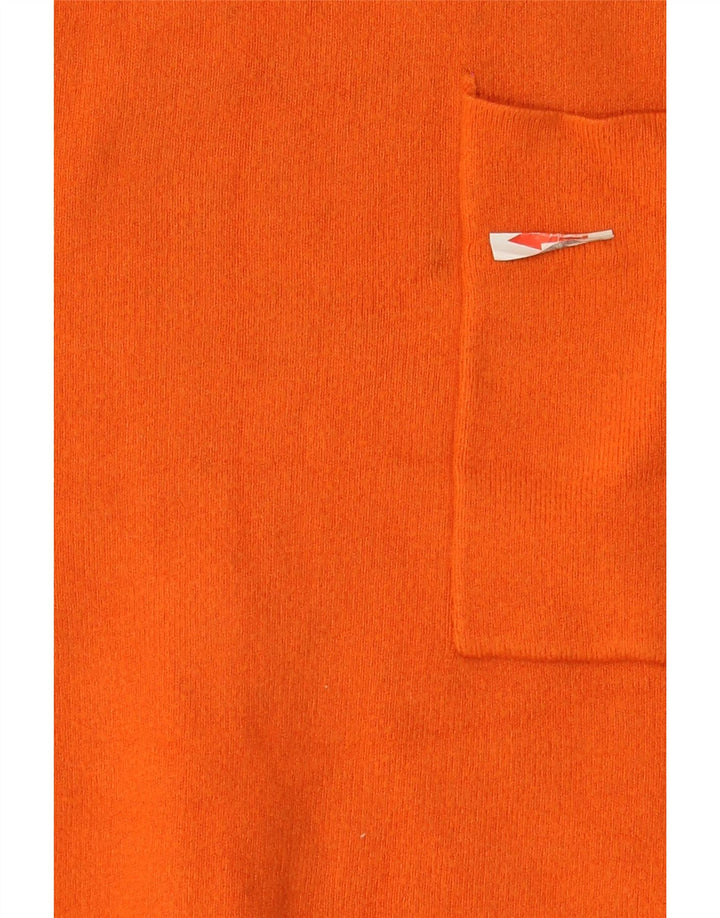 Zara Damen Pulloverkleid UK 8 Small Orange