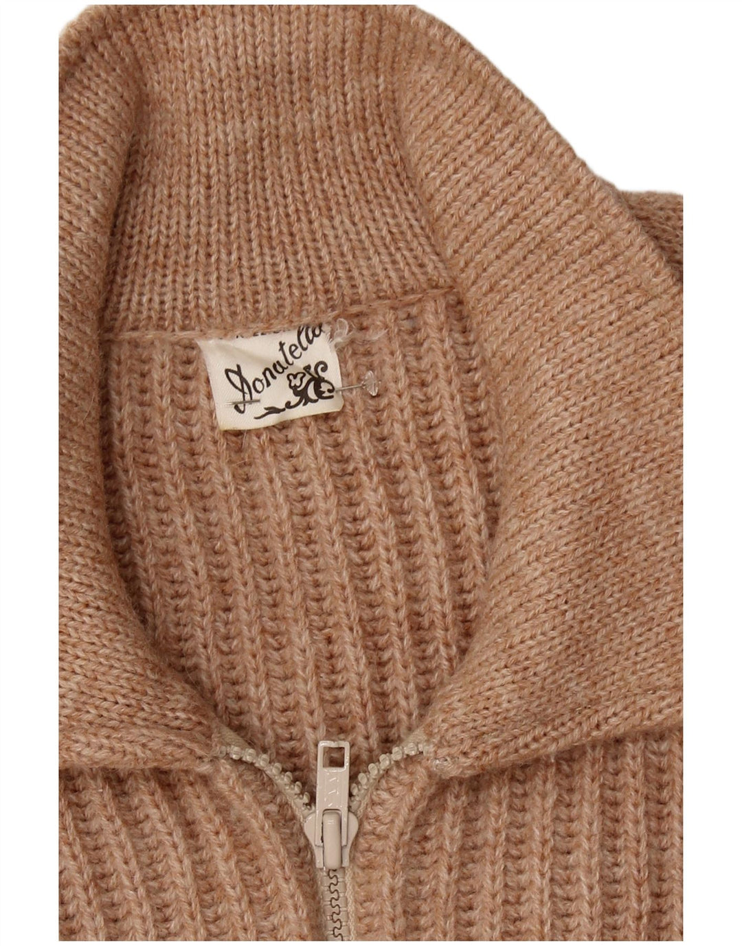 Donatella Damen Strickjacke Pullover UK 18 XL Braun