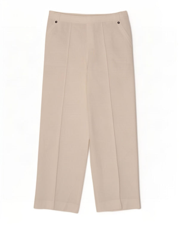 Marks & Spencer Damen Gerade Freizeithose UK 8 Small W26 L27 Weiß