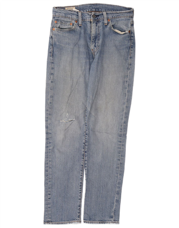 Levi's Damen 511 Slim Jeans W30 L30 Blaue Baumwolle