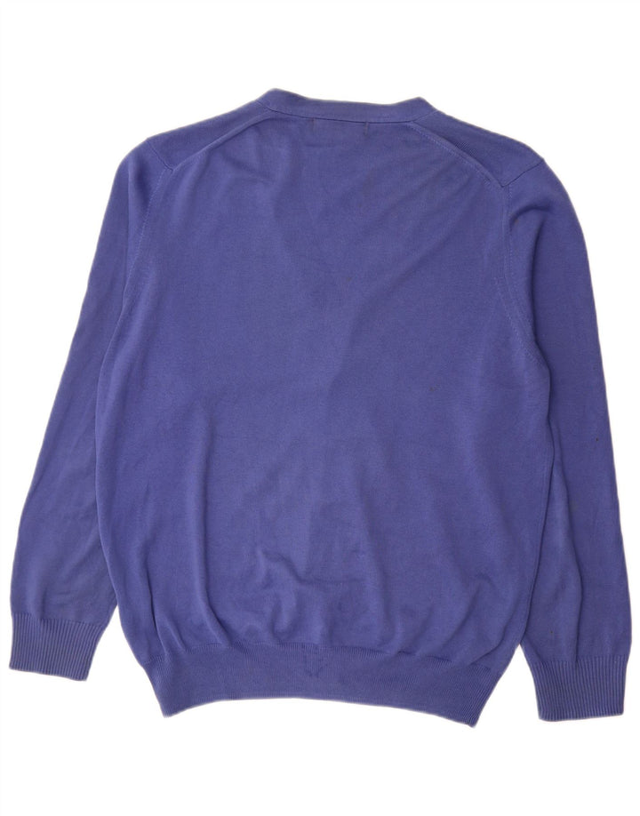 Zara Herren-Strickjacke, Größe L, Blau