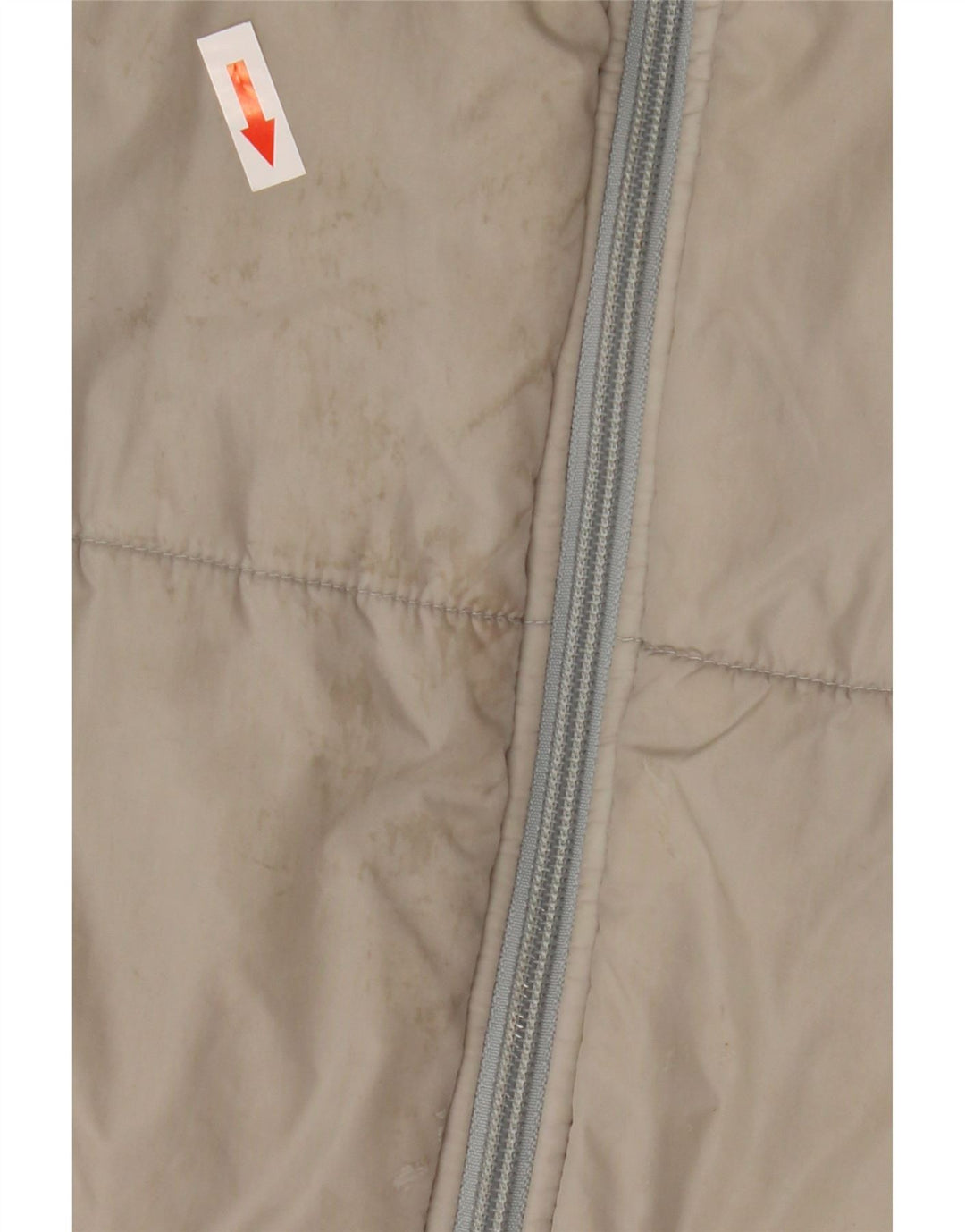 Tommy Hilfiger Herren gefütterte Liner-Jacke, UK 40, großes graues Nylon