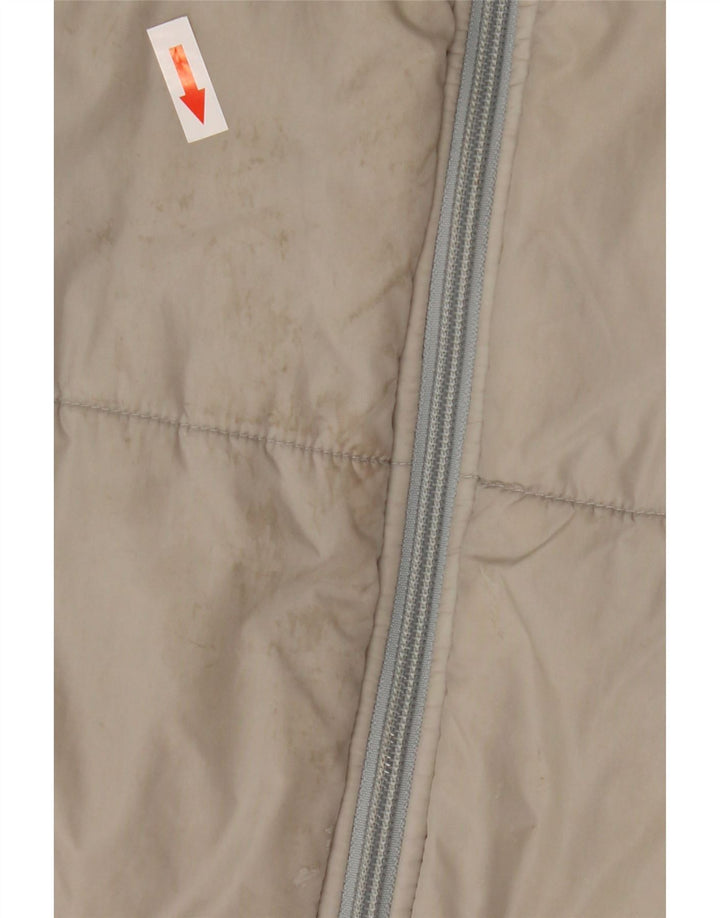 Tommy Hilfiger Herren gefütterte Liner-Jacke, UK 40, großes graues Nylon
