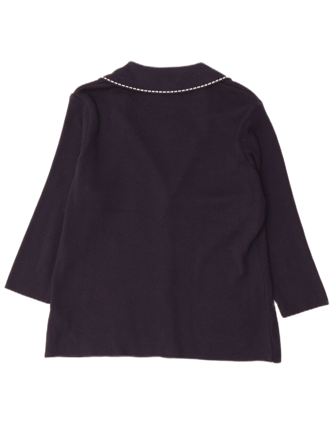 Marks & Spencer Damen Per Una Cardigan Pullover UK 16 Large Marineblau