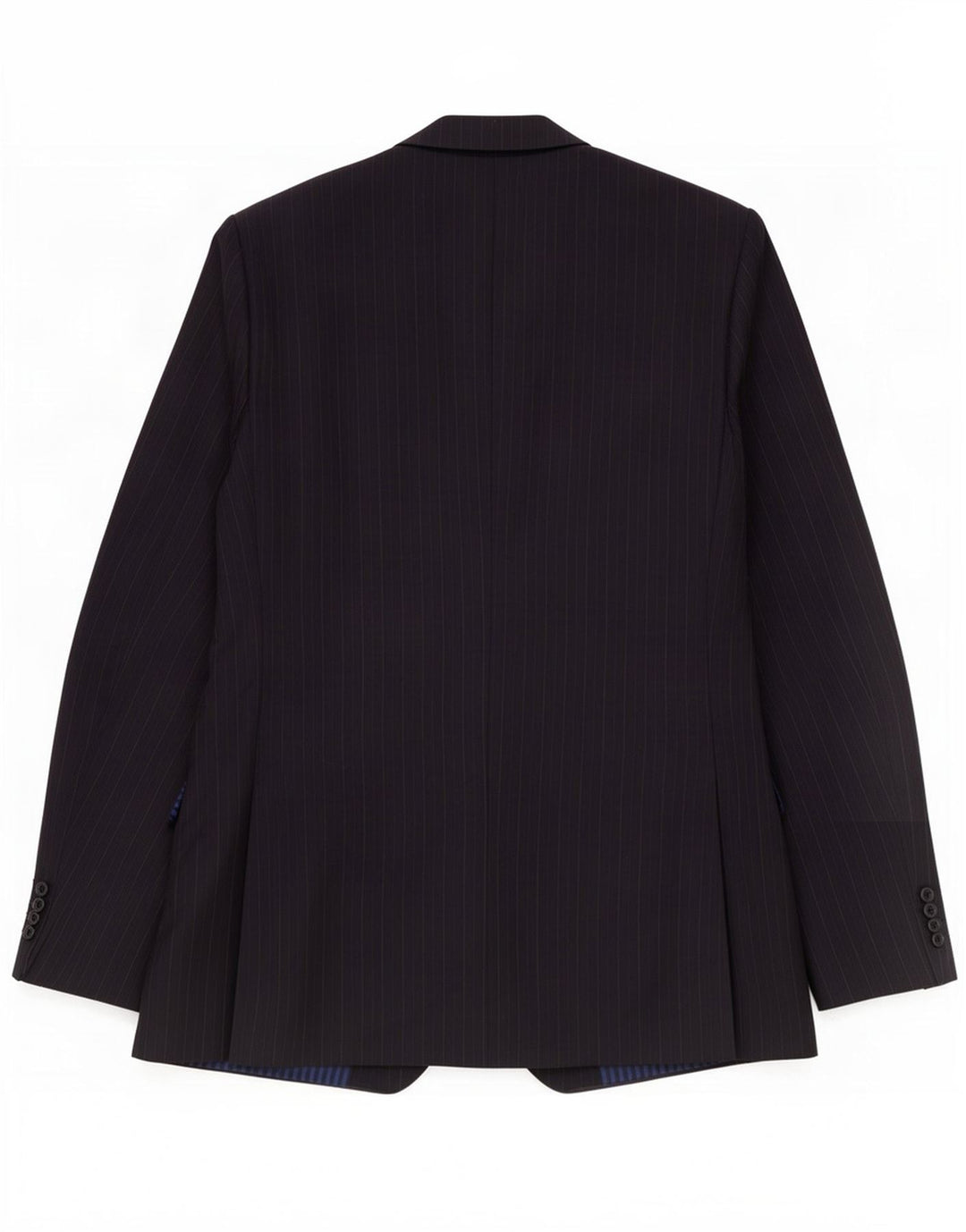 Marks & Spencer Herren-Blazer mit 2 Knöpfen, UK 44, XL, Marineblau, Nadelstreifen