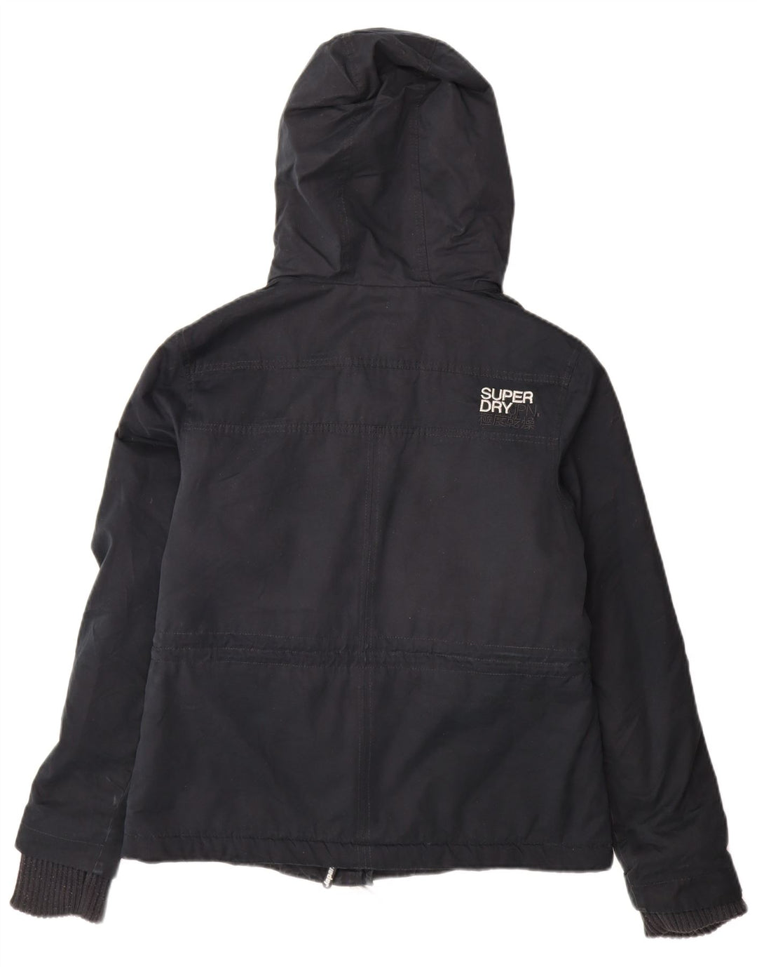 Superdry Damen The Windparka Windjacke UK 14 Large Marineblau