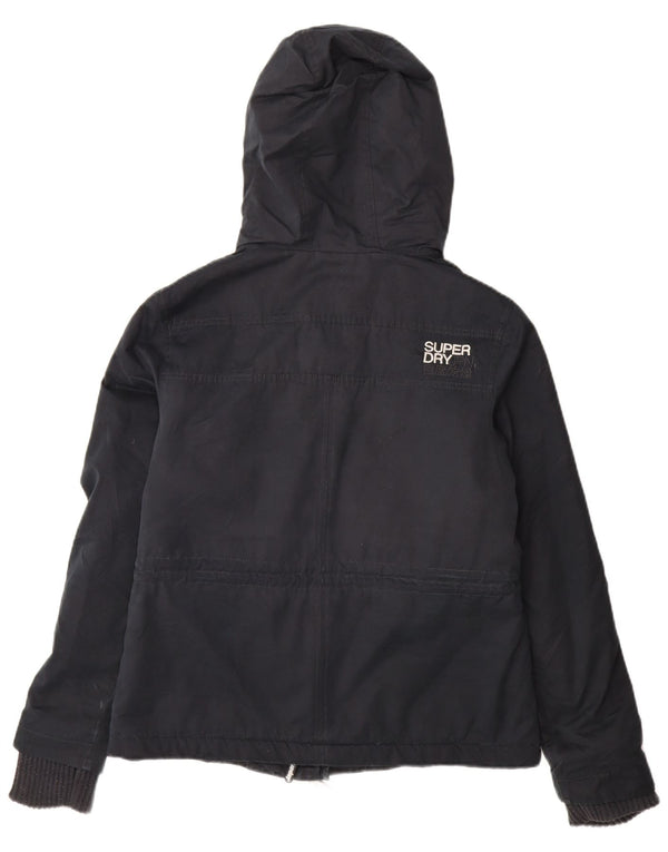 Superdry Damen The Windparka Windjacke UK 14 Large Marineblau