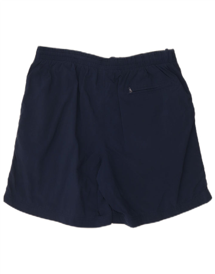 Reebok Herren-Sportshorts, groß, marineblaues Nylon