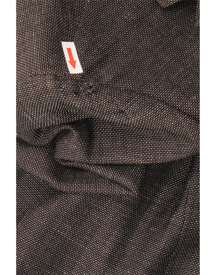 Hugo Boss Herren-Blazer mit 2 Knöpfen, EU 50, große graue Schurwolle