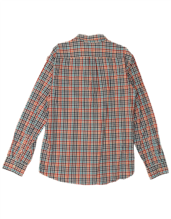 Gap Slim-Fit-Hemd für Herren, groß, mehrfarbig, Gingham-Baumwolle