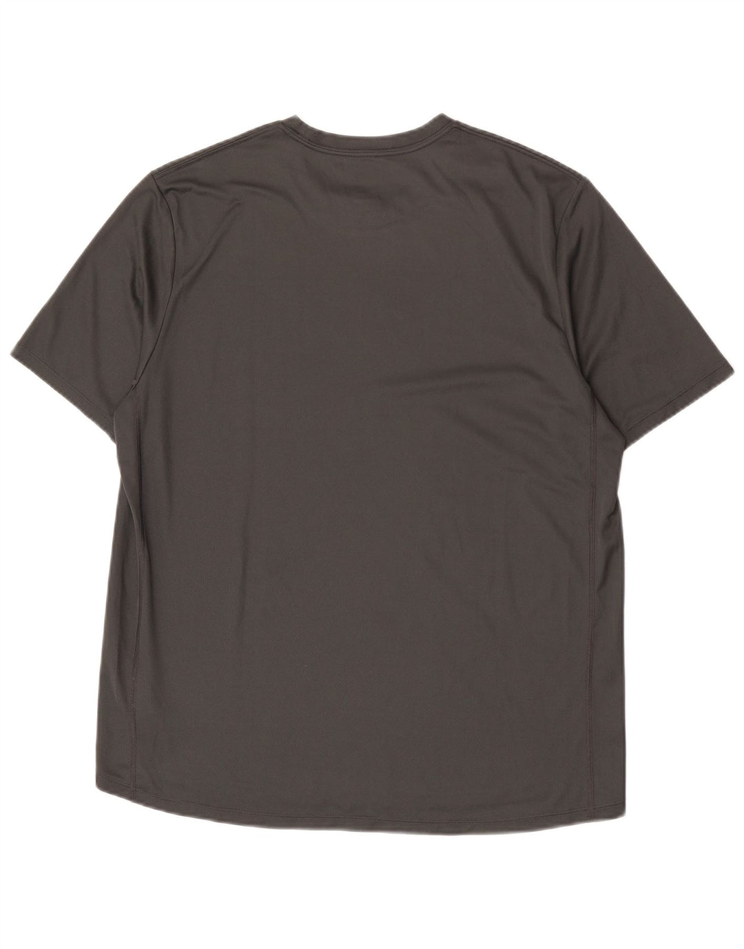Nike Herren Dri Fit Grafik-T-Shirt-Oberteil, großes graues Polyester