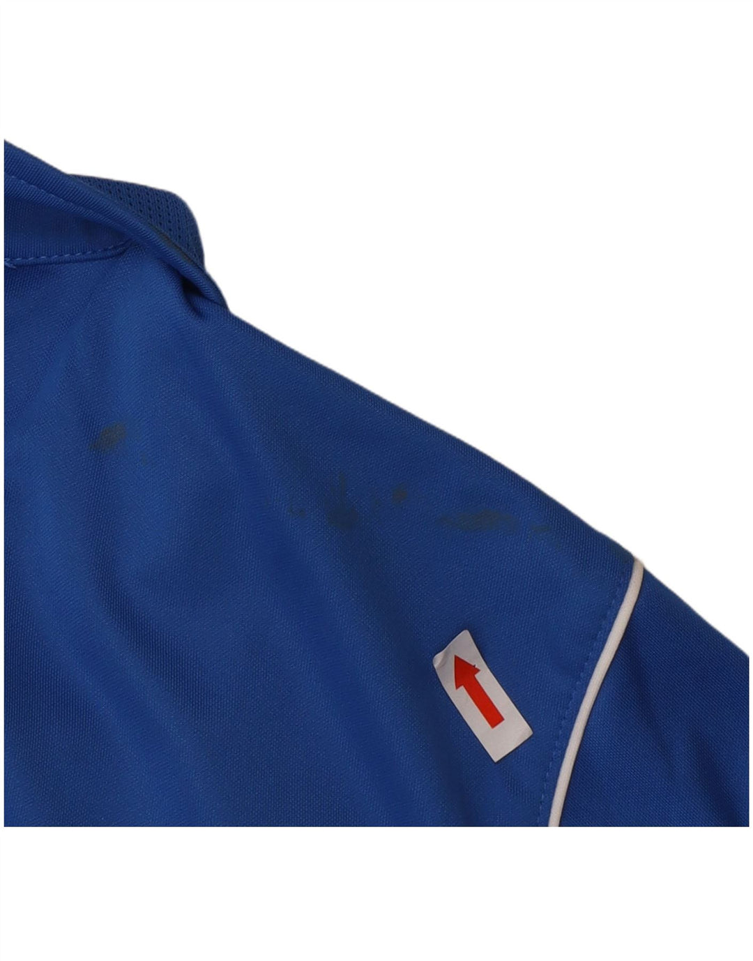 Nike Damen-Trainingsanzugoberteil mit Grafik, Mittelblau, Polyester, Sport