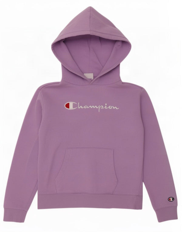 Champion Kapuzenpullover mit Grafik für Mädchen, 13–14 Jahre, XL, Lila