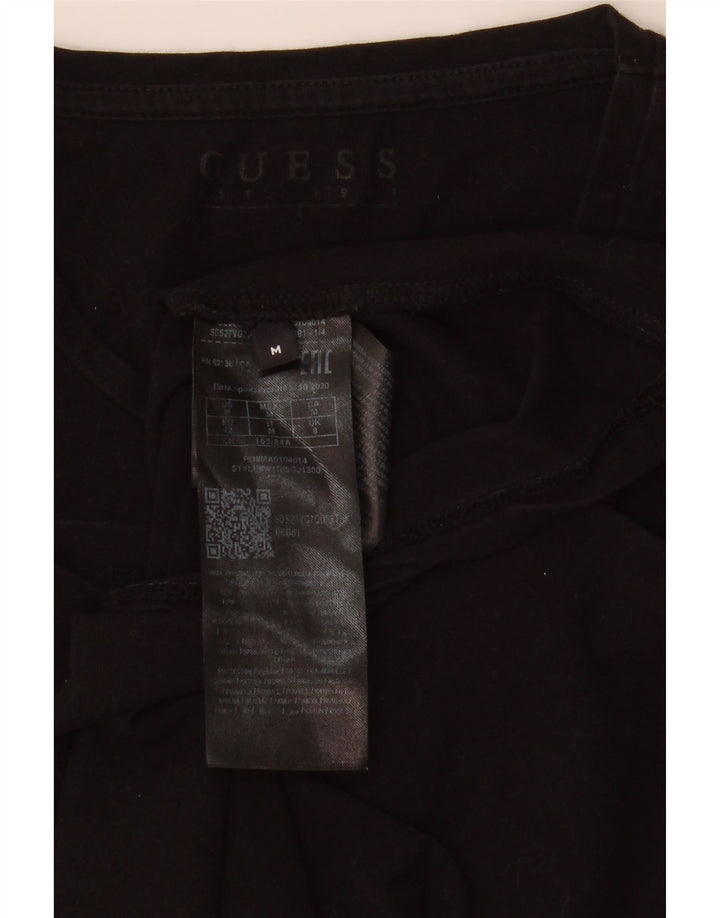 Guess Grafik-T-Shirt-Oberteil für Damen, Gr. 8, Schwarz