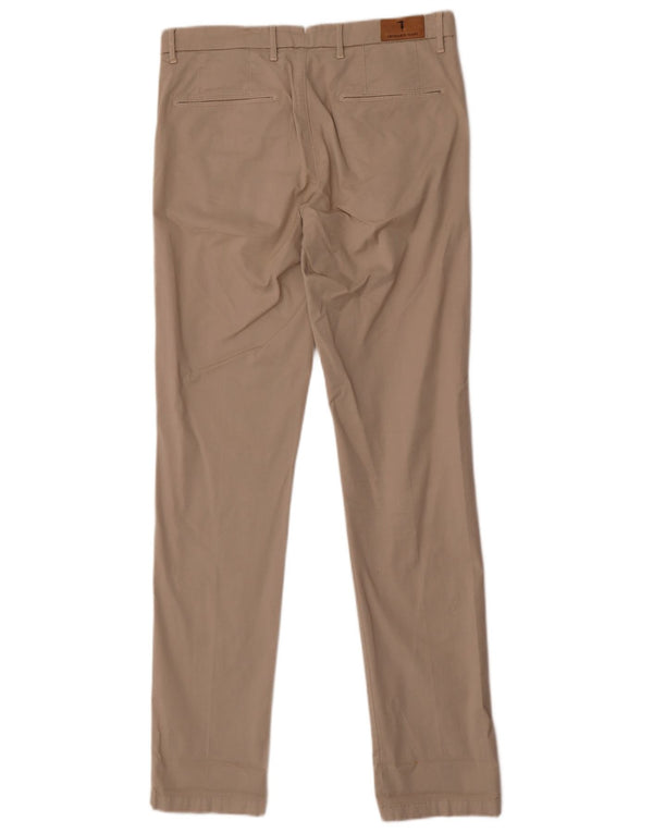 Trussardi Damen Slim Chino-Hose IT 44 Medium W30 L34 Graue Baumwolle