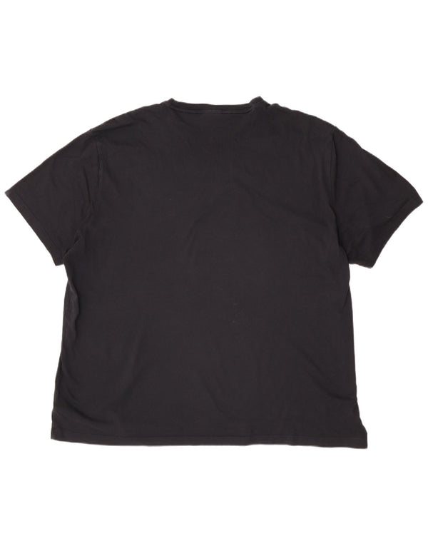 Gant Herren T-Shirt Top 5XL Marineblau