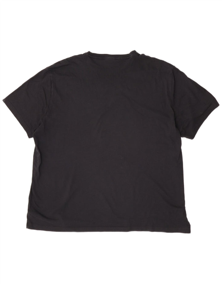 Gant Herren T-Shirt Top 5XL Marineblau