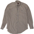Vineyard Vines Herrenhemd, klein, blau, Gingham-Baumwolle