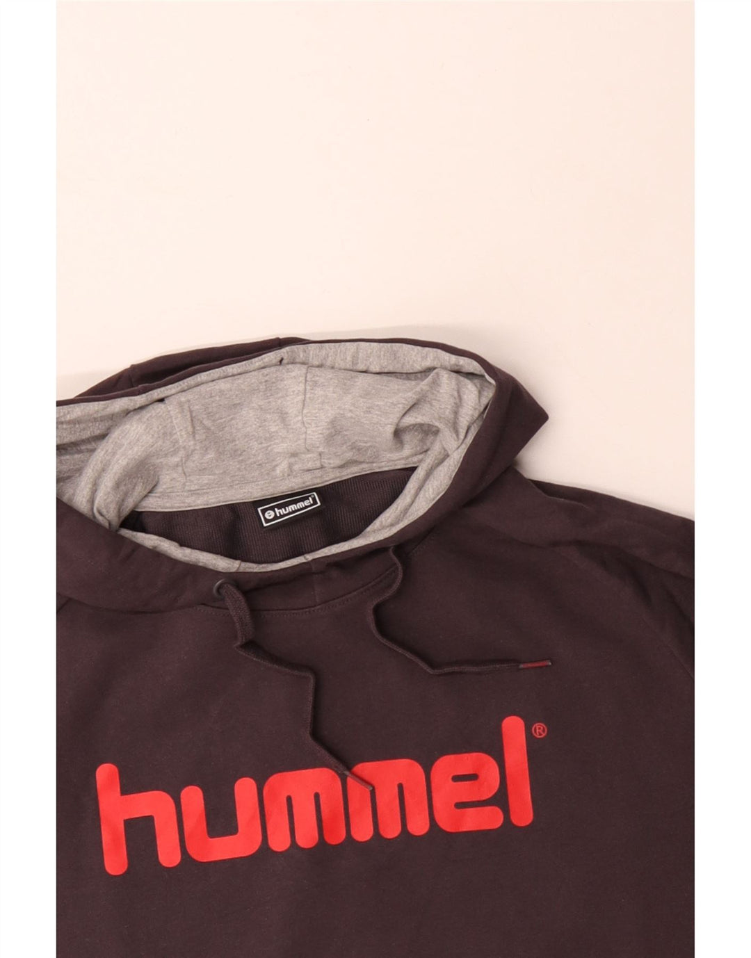 HUMMEL Herren Graphic Hoodie Pullover XL Schwarz Baumwolle