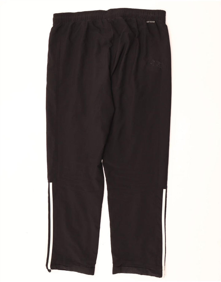 Adidas Herren Climalite Trainingshose, groß, aus schwarzem Polyester