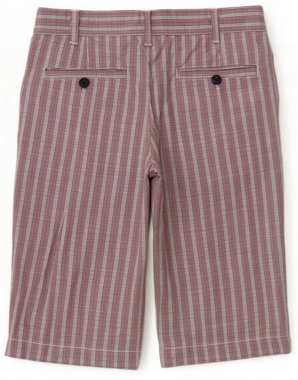 Scotch & Soda Mens Chino Shorts W30 Medium Multicoloured Check Cotton