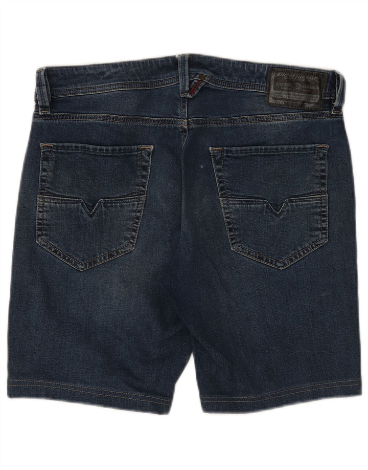 DIESEL Mens Larkee-Beex Regular Tapered Denim Shorts W31 Medium Blue