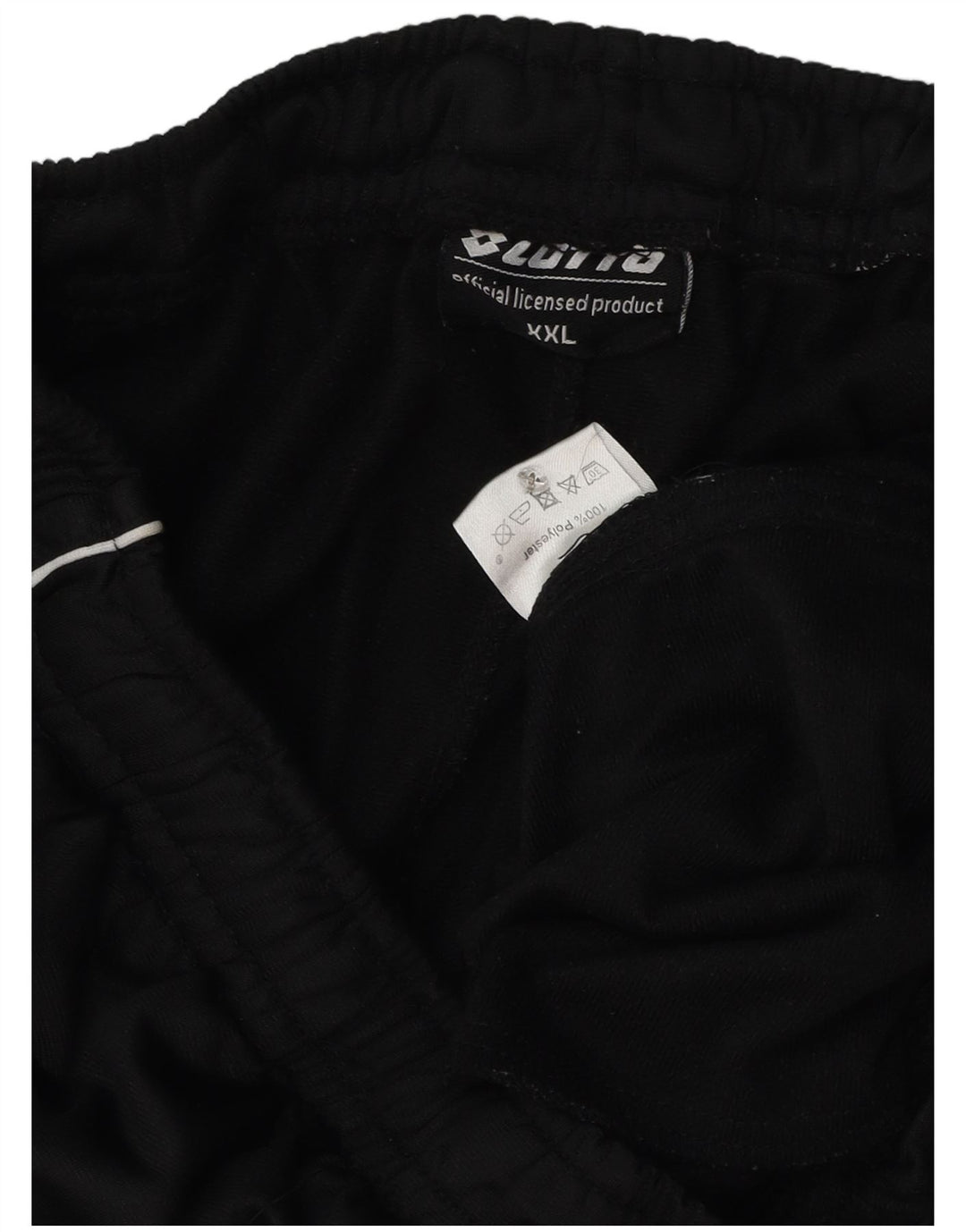 Lotto Herren-Trainingshose, Jogginghose, 2XL, Schwarz, Polyester