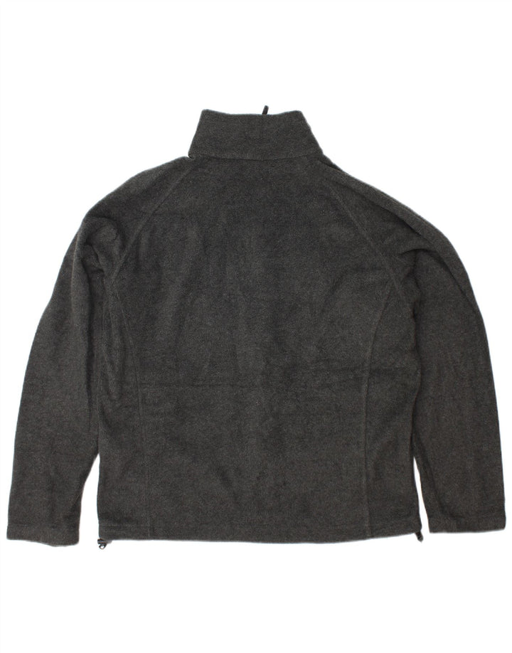 COLUMBIA Herren Fleecejacke UK 40 Large Grau Polyester