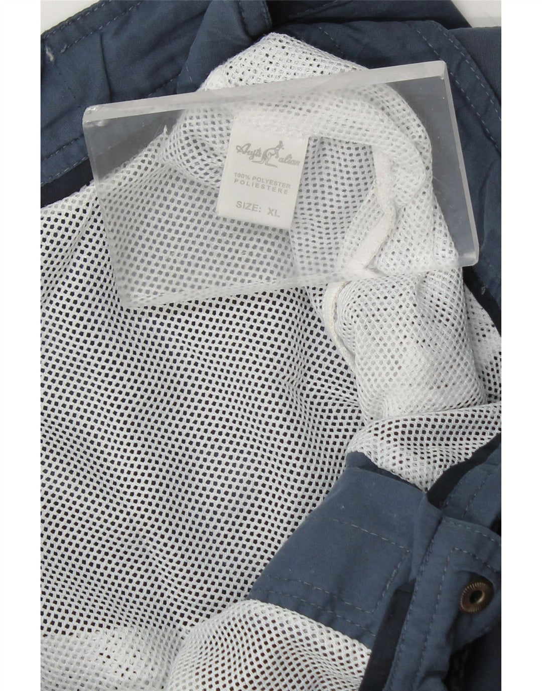 AUSTRALIAN L'ALPINA Herren-Sportshorts mit Grafik, XL, Marineblau, Polyester