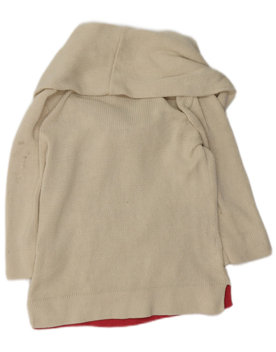 Joules Damen-Pullover mit Schalkragen, Gr. 8, gebrochenes Weiß