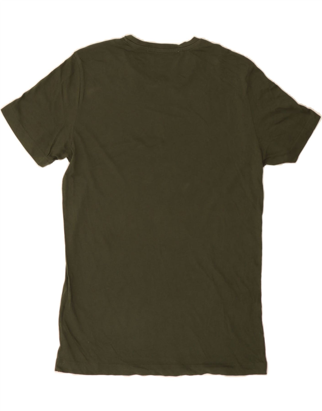 CALVIN KLEIN JEANS Mens Graphic T-Shirt Top Medium Khaki Cotton Vintage Calvin Klein Jeans and Second-Hand Calvin Klein Jeans from Messina Hembry 