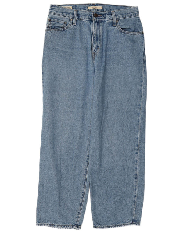 Levi's Damen Baggy Dad Loose Jeans W26 L28 Blaue Baumwolle