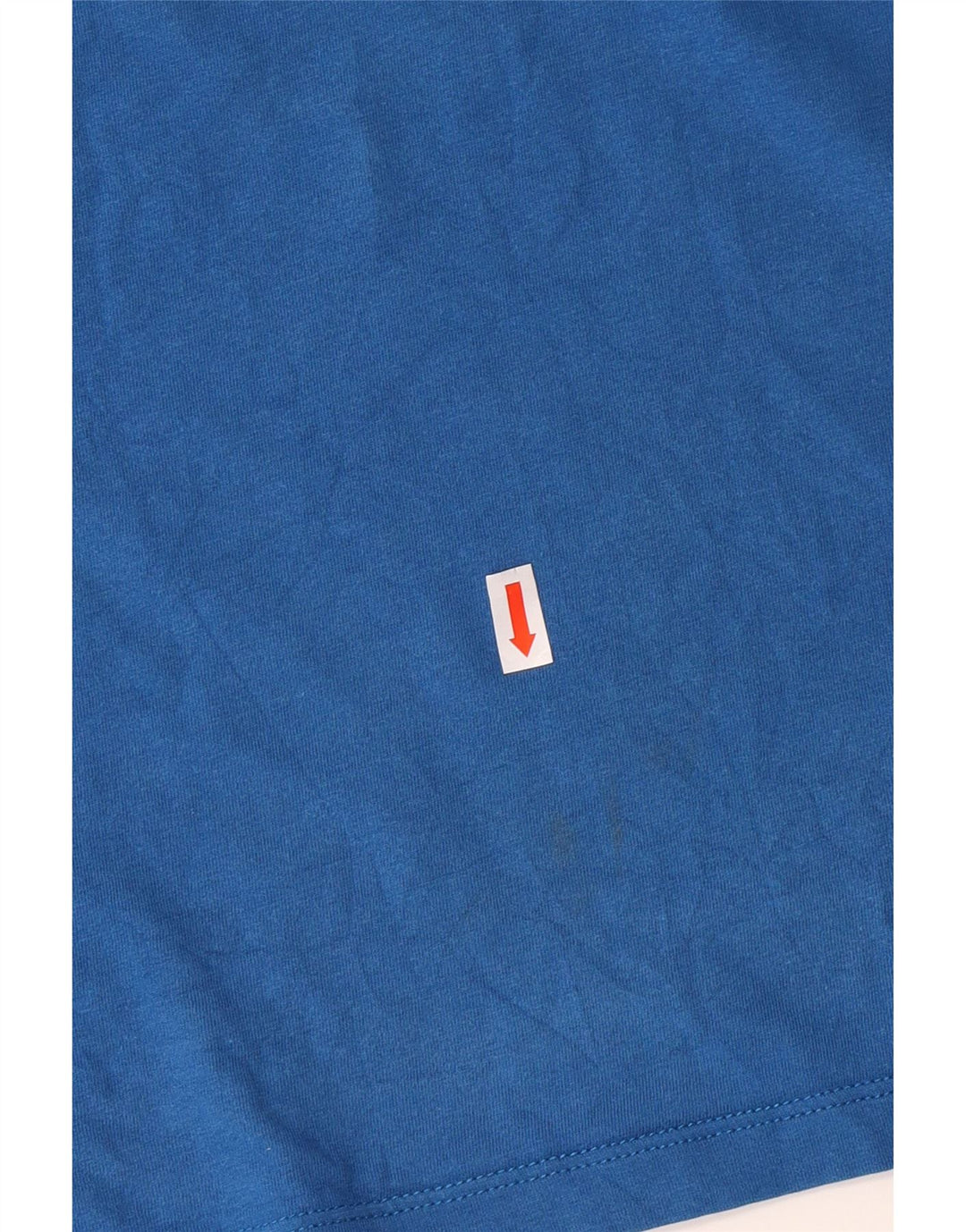 Jack Wolfskin Damen Grafik T-Shirt Top UK 22/24 2XL Blaue Baumwolle