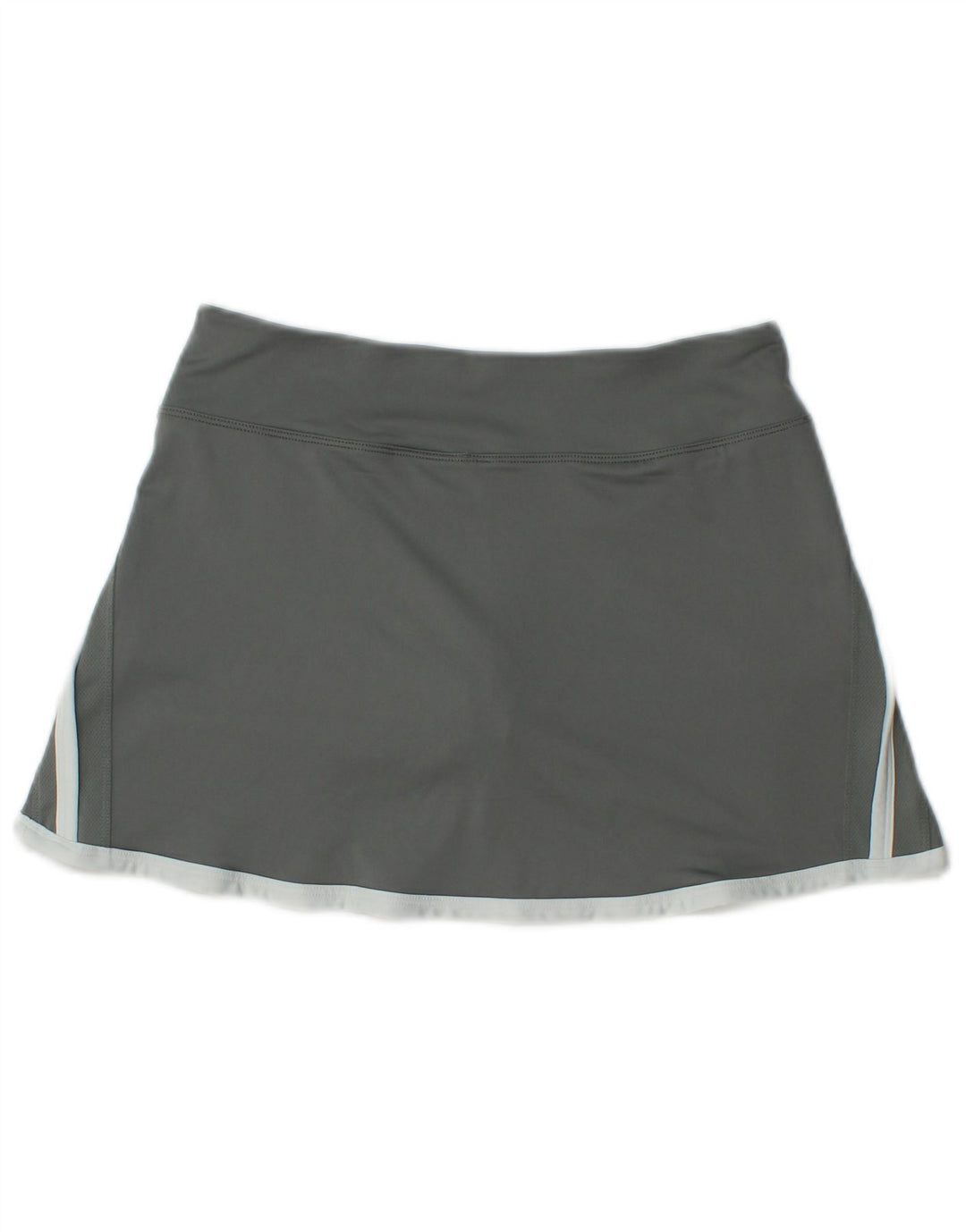 Nike Damen Dri Fit Skort UK 14 Large Graues Colourblock-Polyester