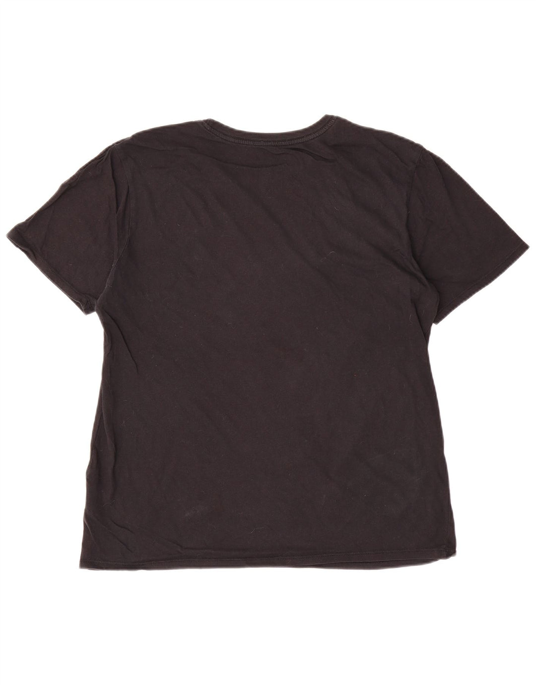 Nike Herren Athletic Cut Graphic T-Shirt-Oberteil aus mittelschwarzer Baumwolle