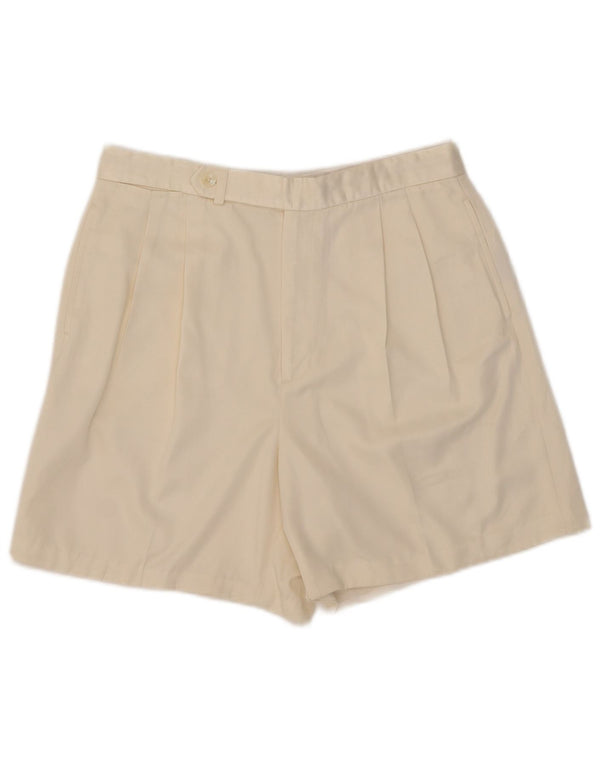 Ralph Lauren Damen Pegged Chino Shorts US 12 Large W31 Off White Polyester