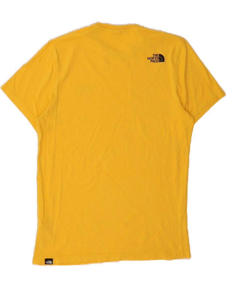 THE NORTH FACE Mens T-Shirt Top Medium Yellow Cotton Vintage The North Face and Second-Hand The North Face from Messina Hembry 