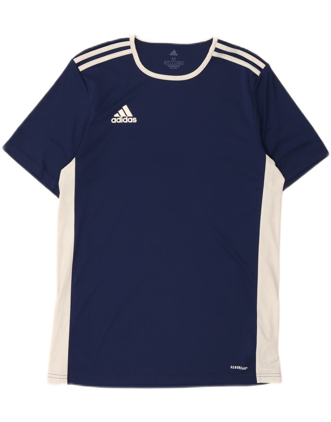 Adidas Herren Aeroready Graphic T-Shirt Top Medium Marineblau Polyester