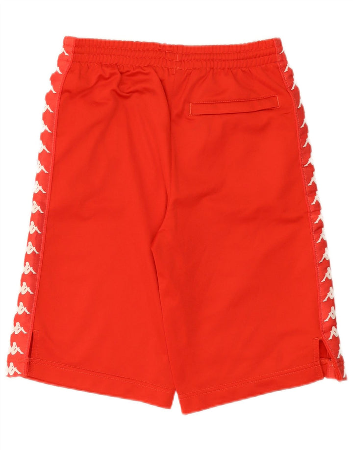 Kappa Herren Graphic Sport Shorts XS Rot Polyester