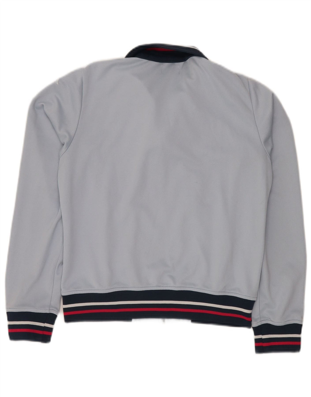 KAPPA Damen-Trainingsanzug-Top-Jacke, UK 14, groß, blaues Farbblock-Polyester