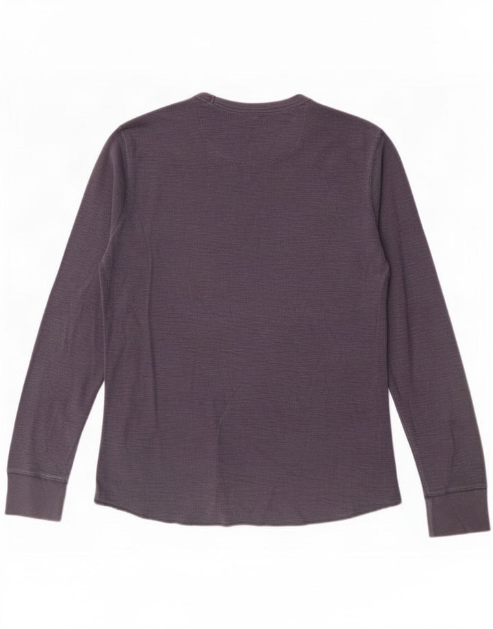 Gap Herren-Top, langärmelig, Größe S, Marineblau