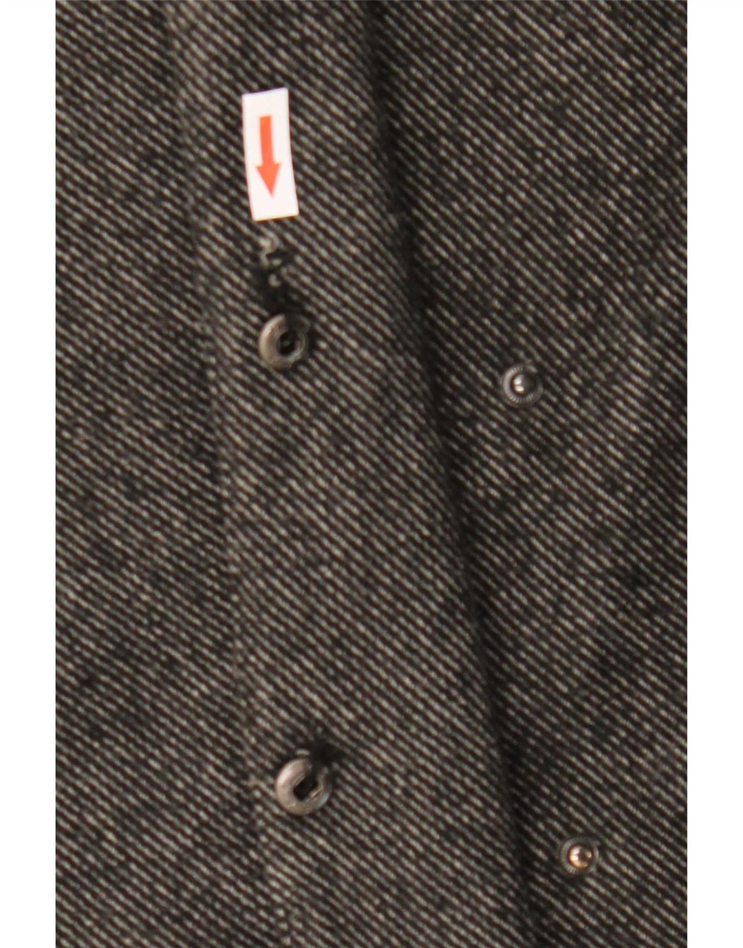 Marks & Spencer Damenmantel UK 14 Mittelgraues Nadelstreifen-Polyester