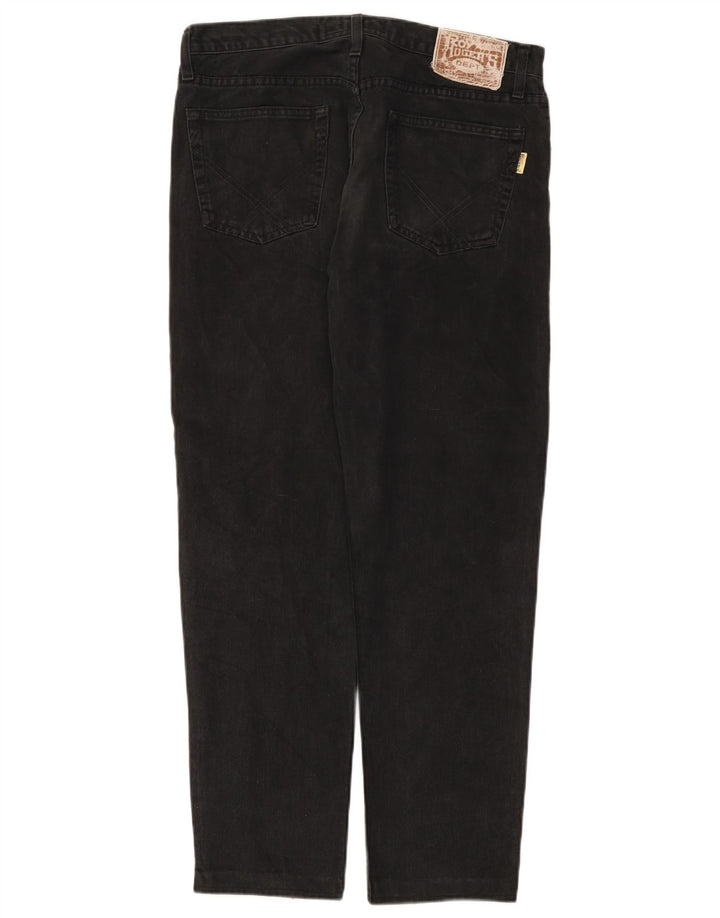 Roy Rogers Herren Straight Jeans W34 L29 Schwarz