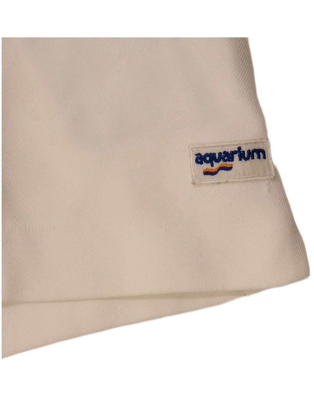 Aquarium Herren Chinoshorts W28 Mittelweiß Farbblock