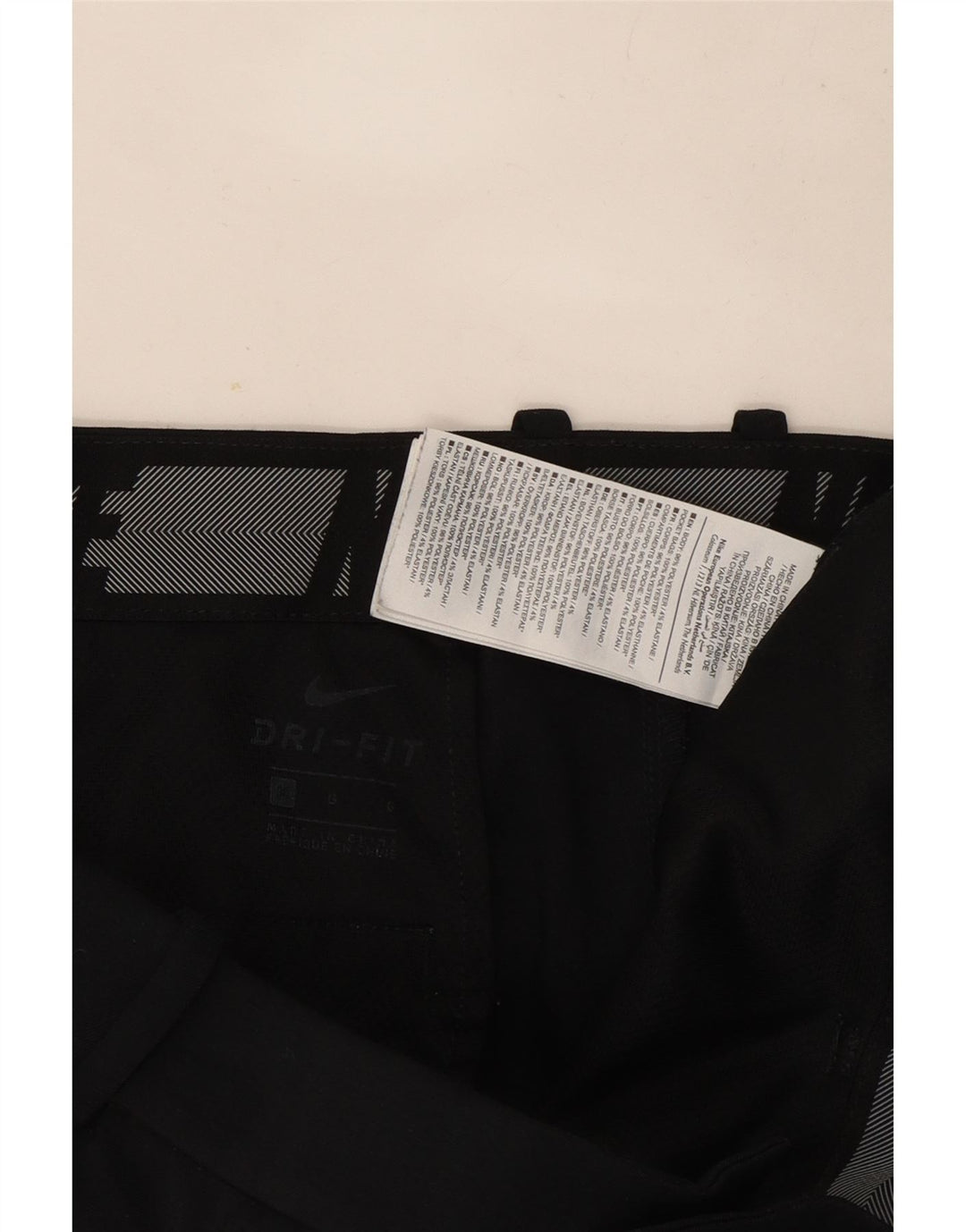 Nike Herren Chino Shorts W36 Large Schwarz Polyester