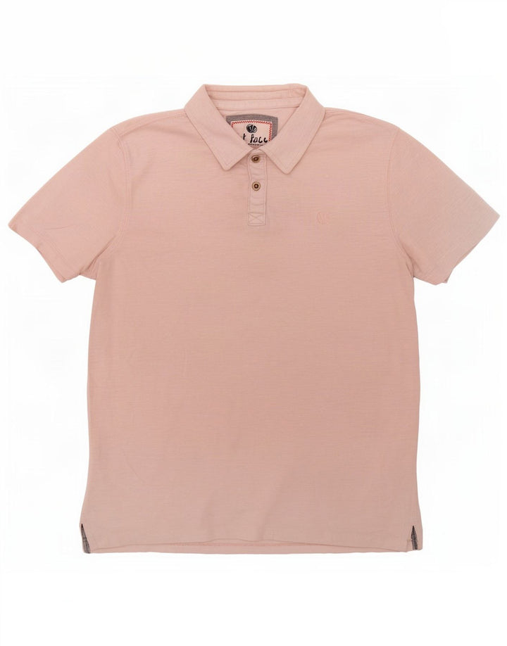 Fat Face Herren-Poloshirt, Größe L, Rosa